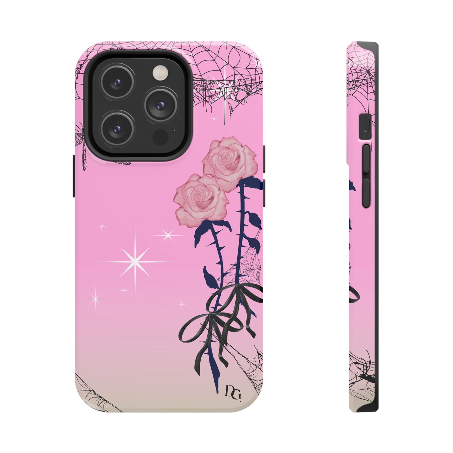 Obsidian Rose Phone Case