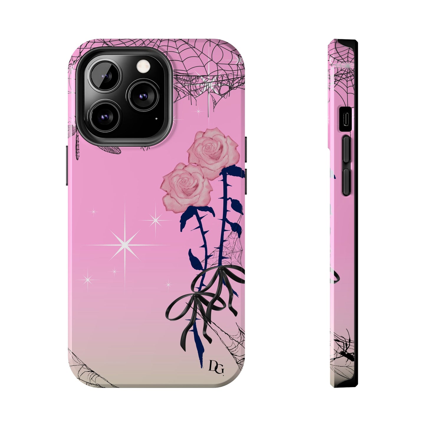 Obsidian Rose Phone Case