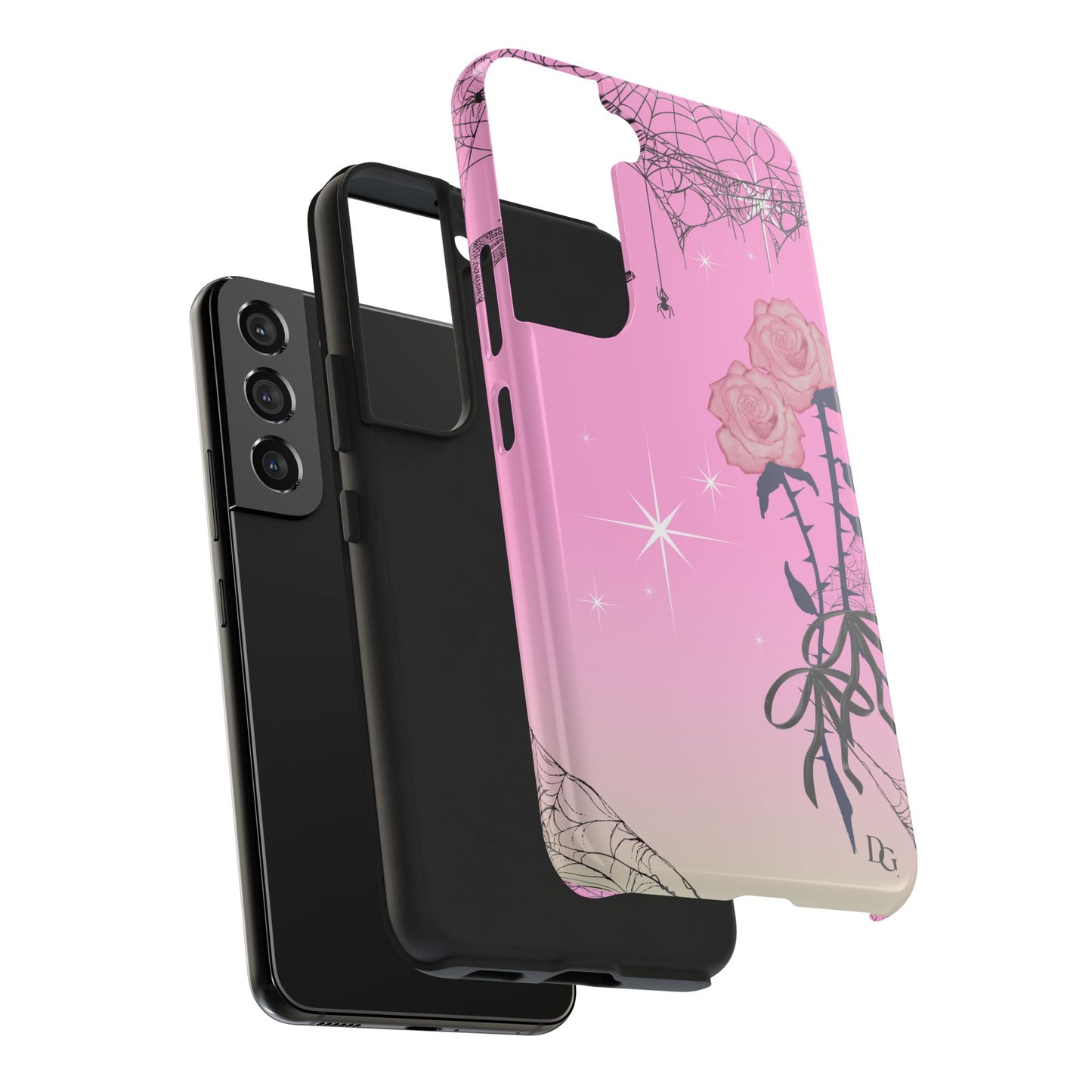 Obsidian Rose Phone Case