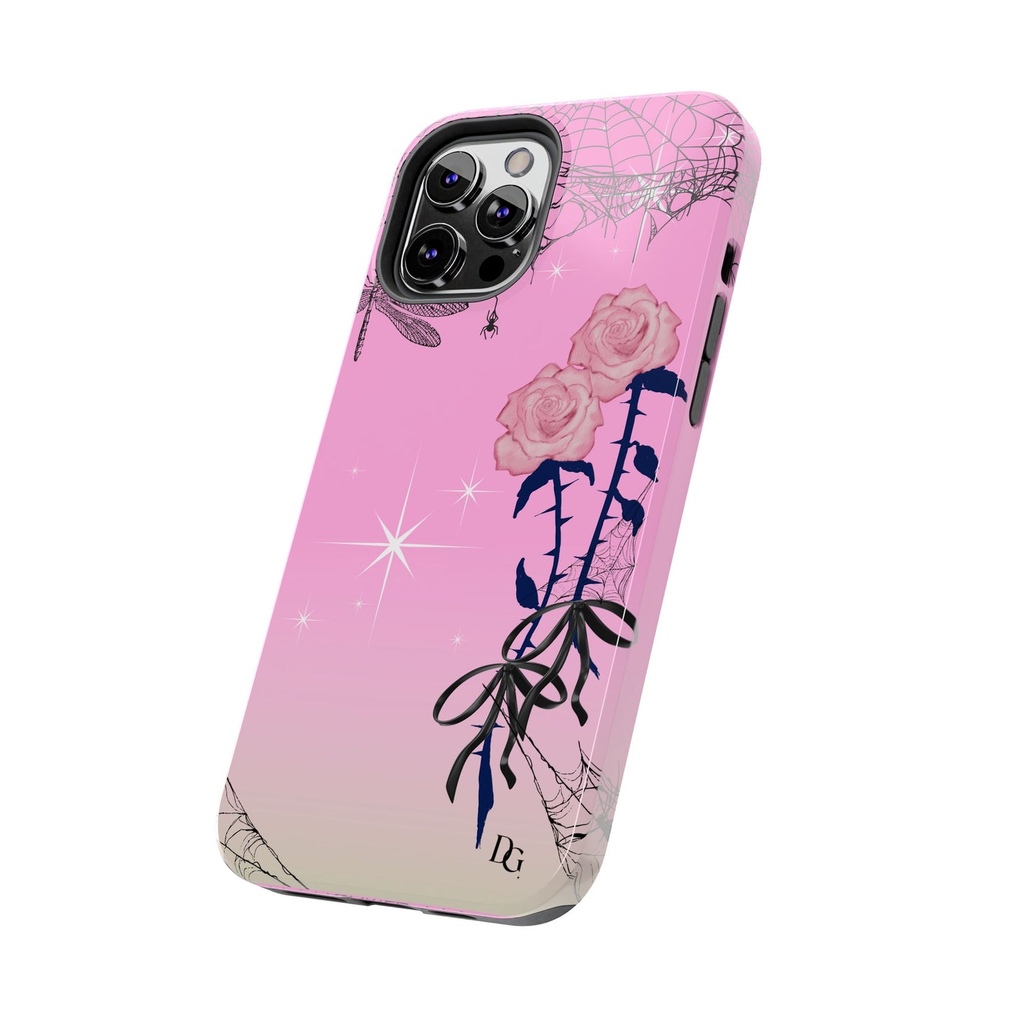 Obsidian Rose Phone Case