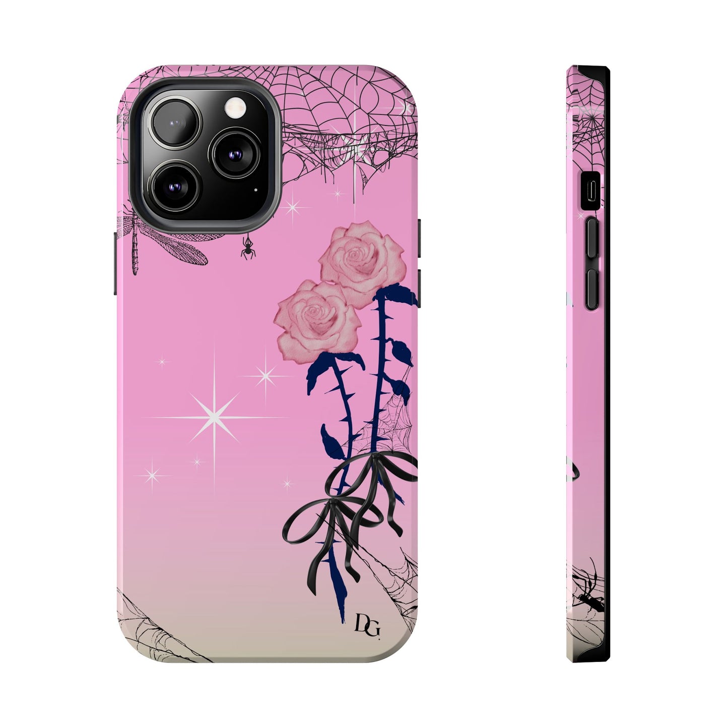 Obsidian Rose Phone Case