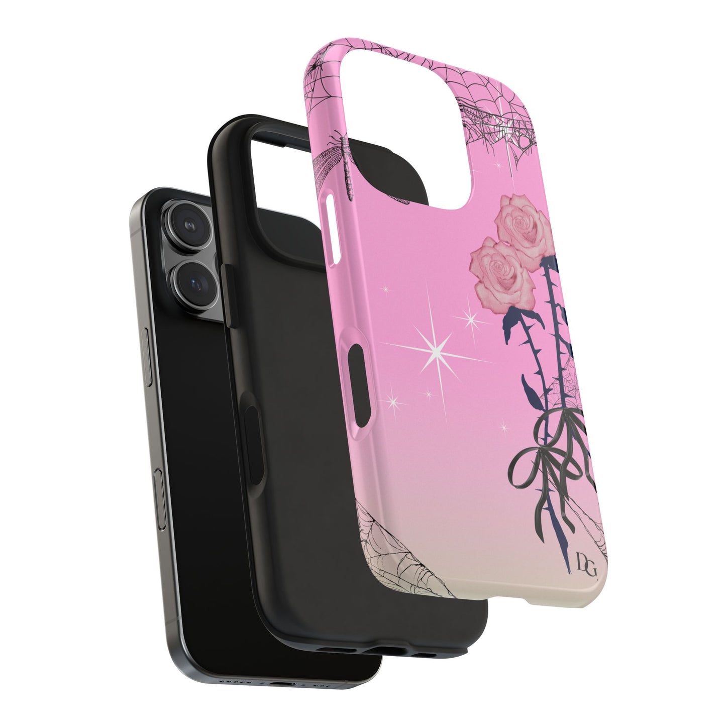 Obsidian Rose Phone Case