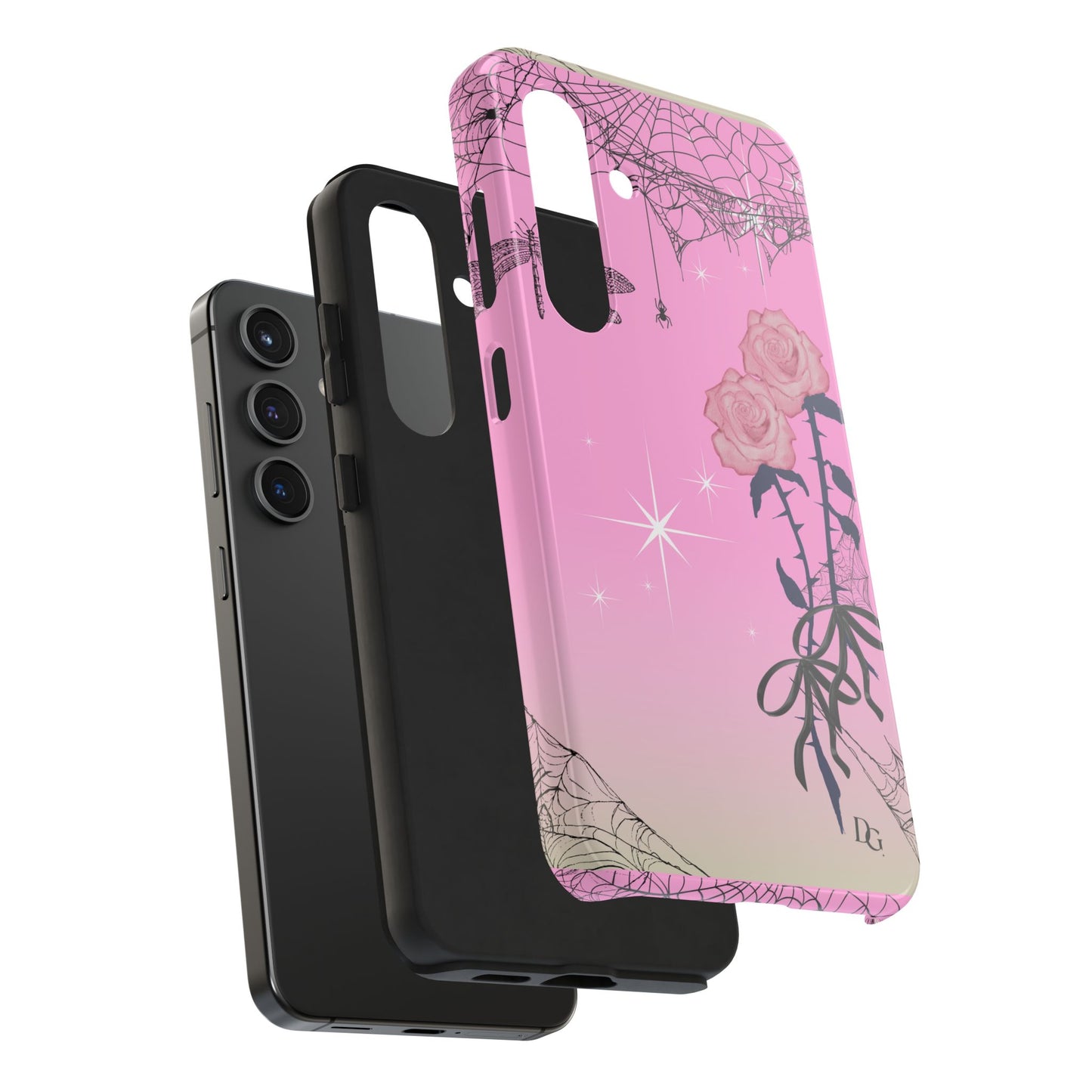 Obsidian Rose Phone Case