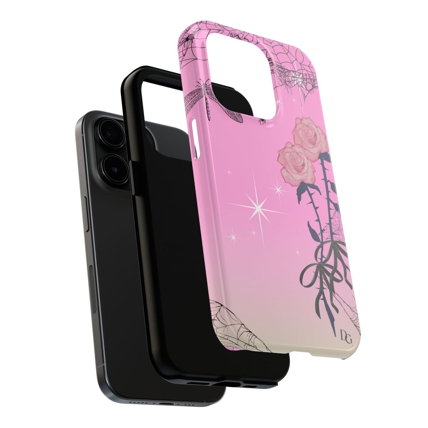Obsidian Rose Phone Case