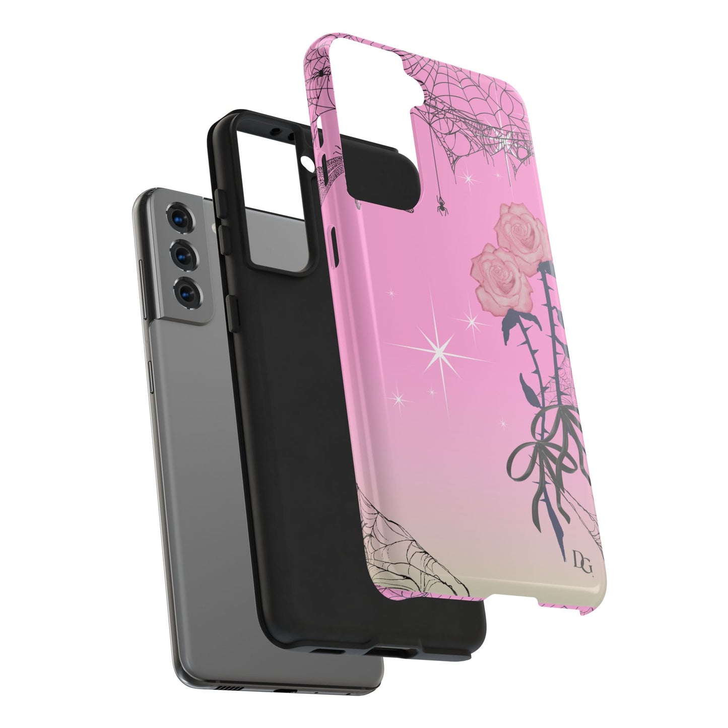 Obsidian Rose Phone Case