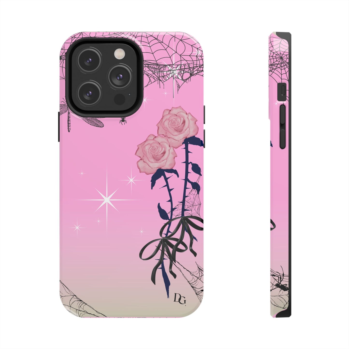 Obsidian Rose Phone Case