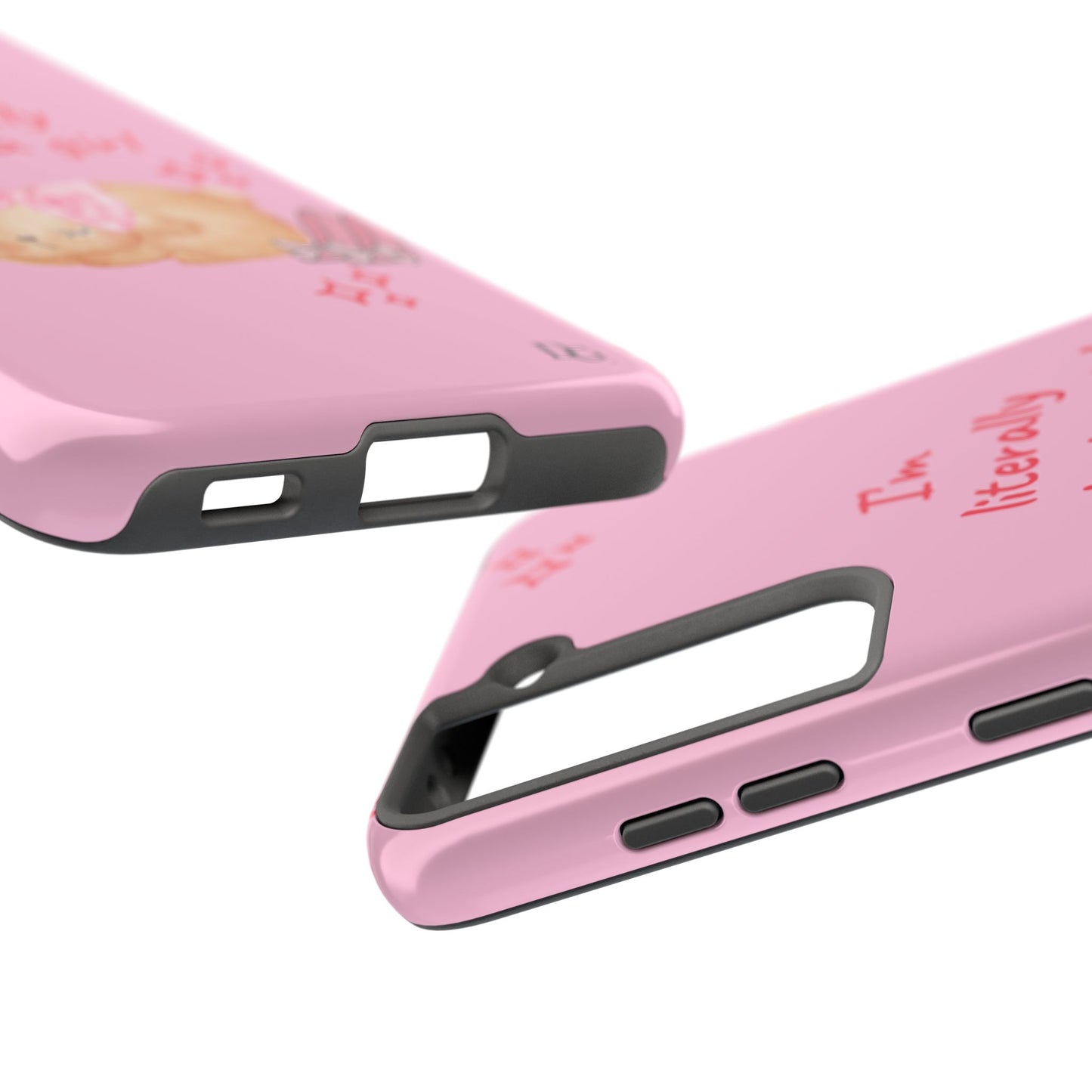 ”I’m Just A Girl” Phone Case PINK