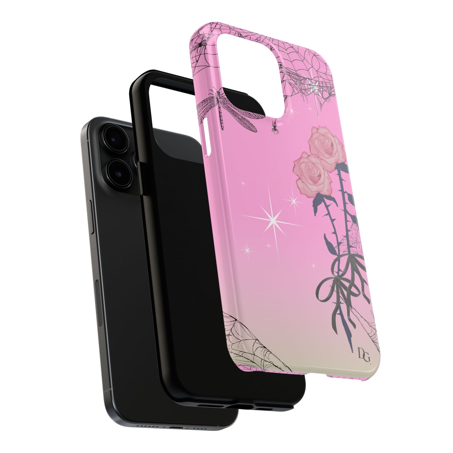 Obsidian Rose Phone Case
