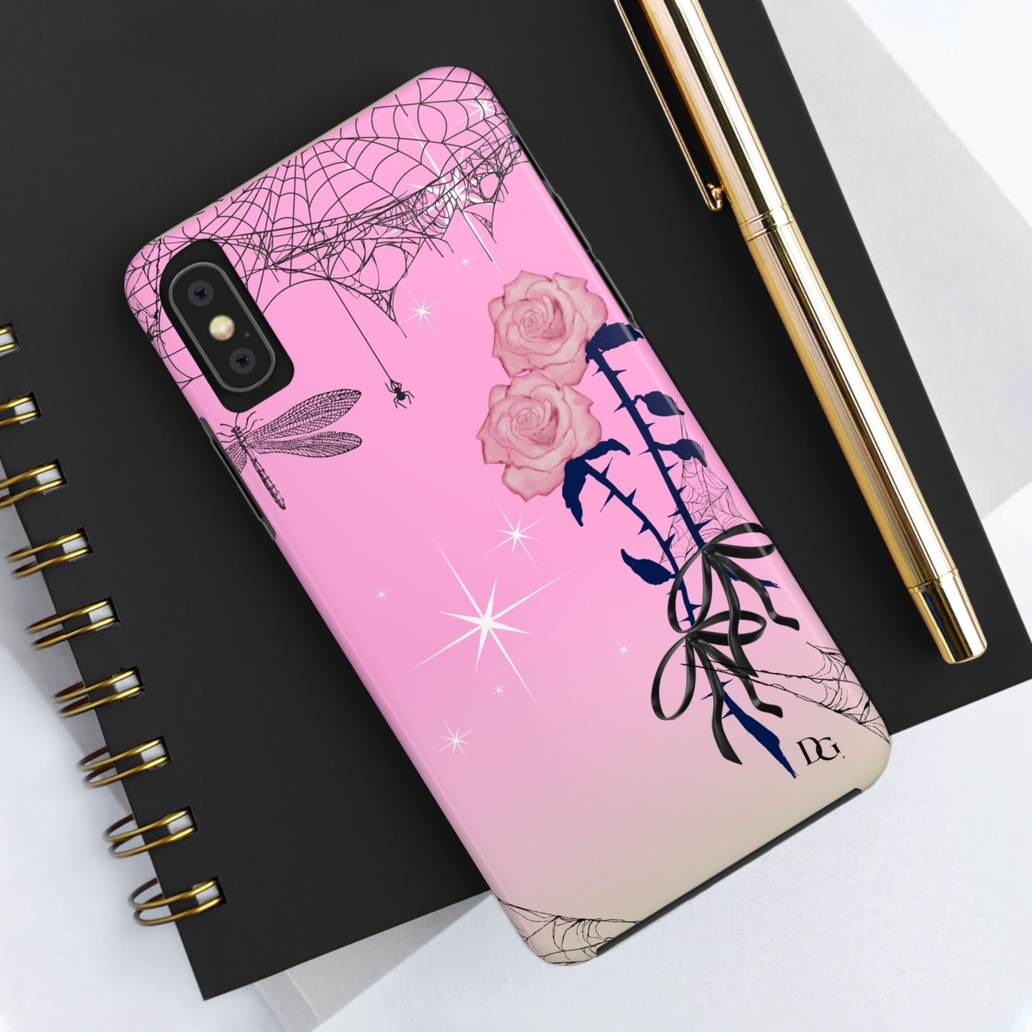 Obsidian Rose Phone Case