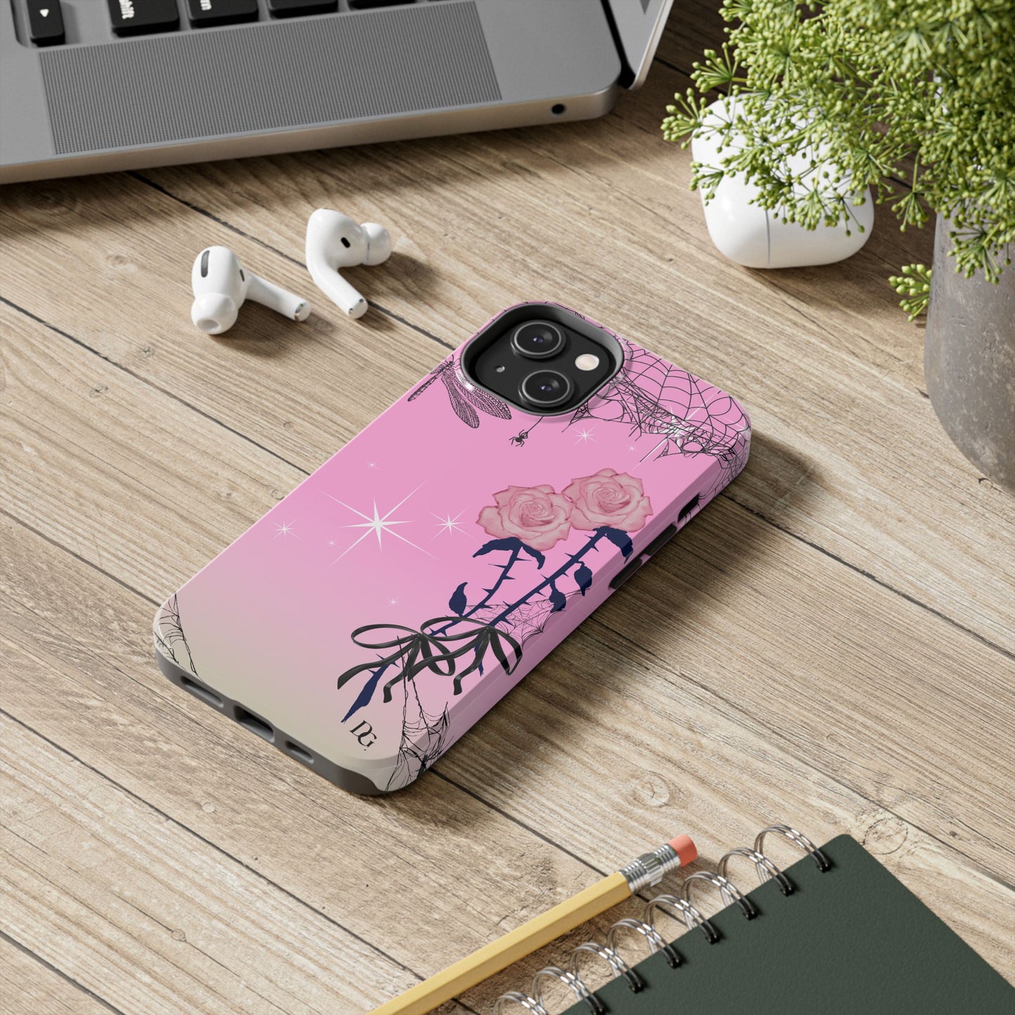 Obsidian Rose Phone Case