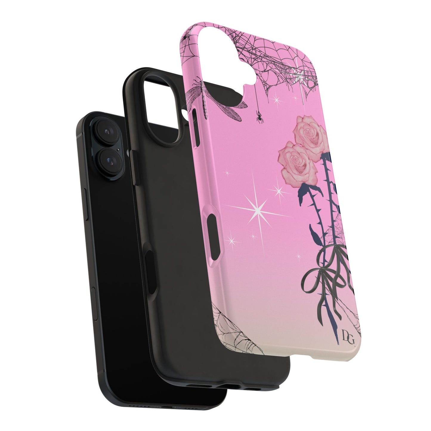 Obsidian Rose Phone Case