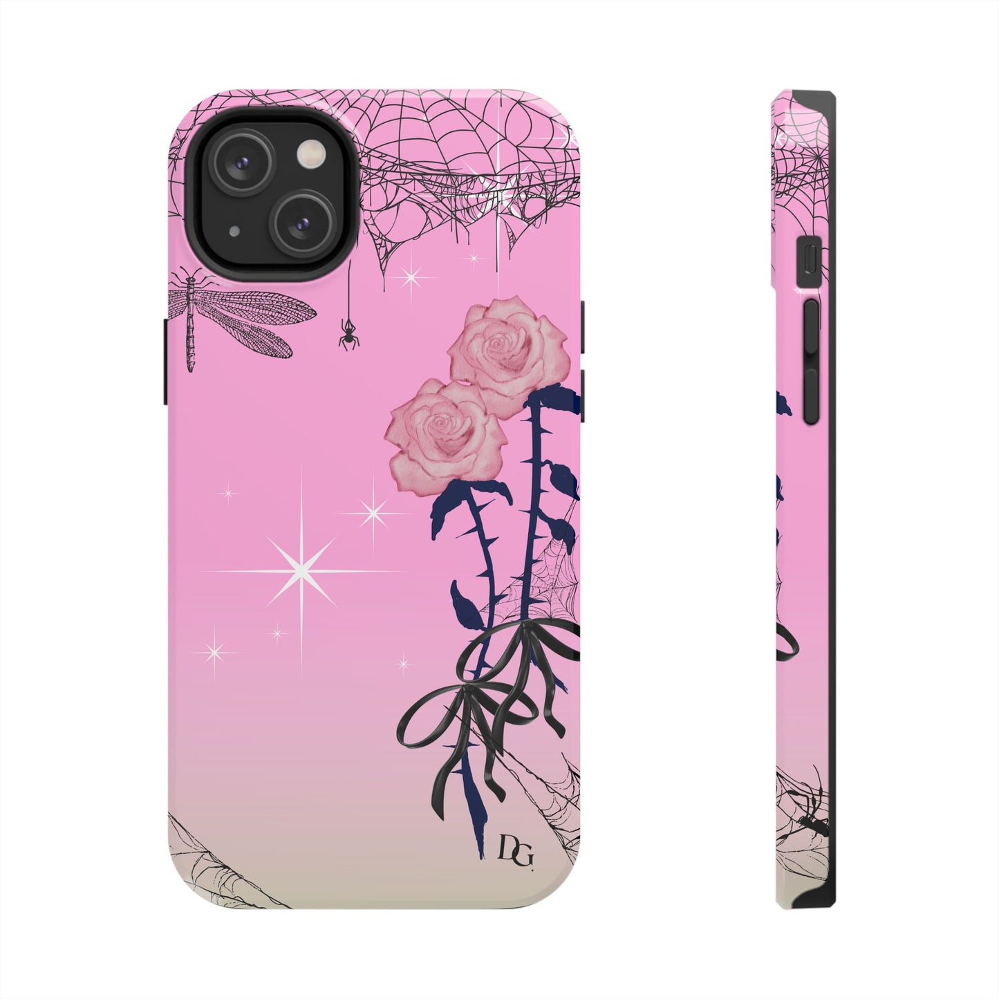 Obsidian Rose Phone Case