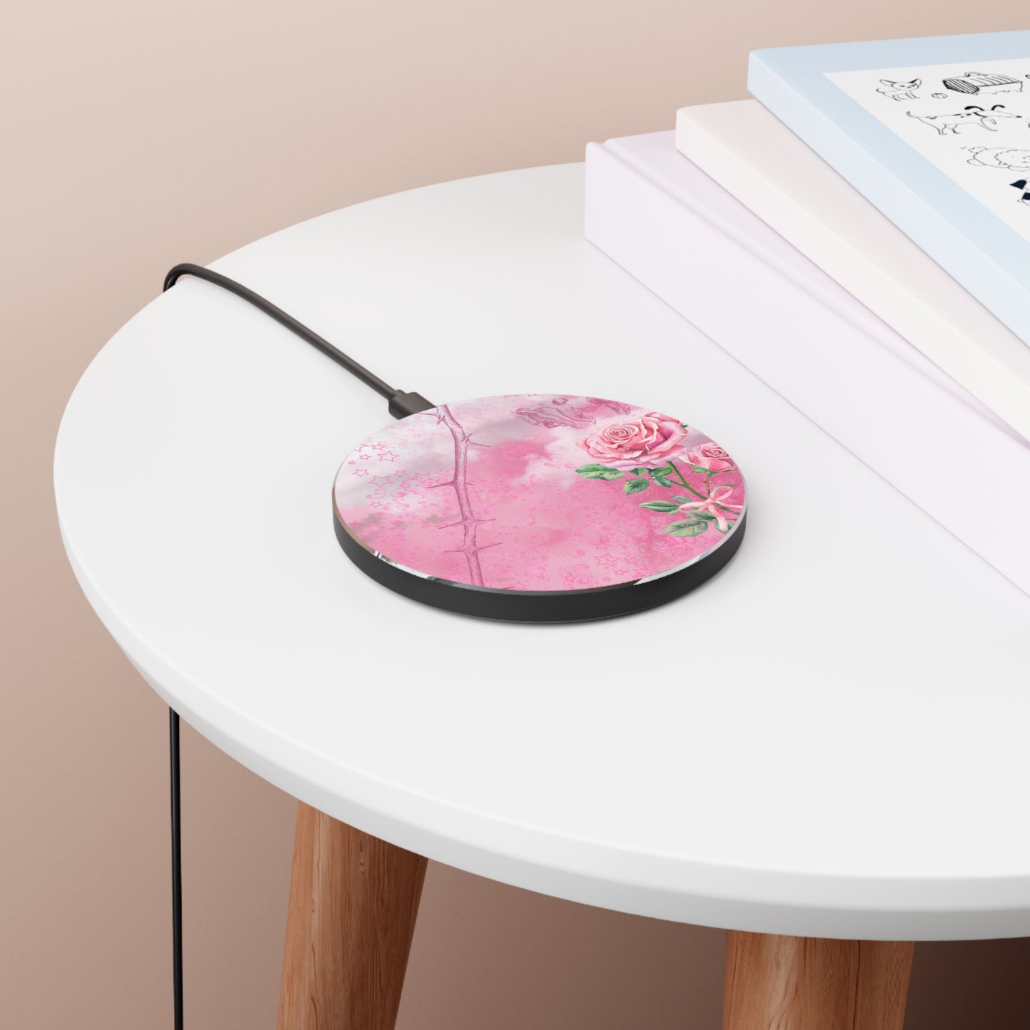 Rebel Rose Wireless Charger