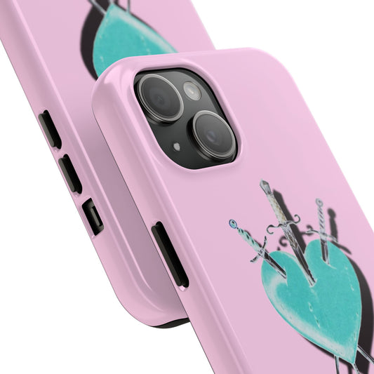 3 Of Swords Phone Case
